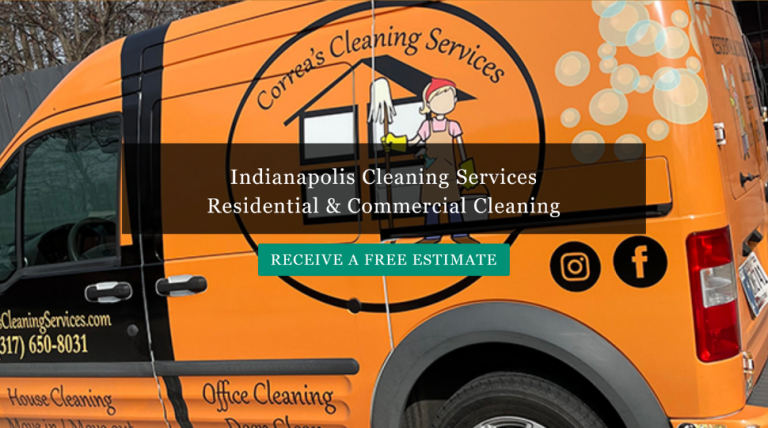 Correa's Cleaning Services website, a Local Blitz web design project