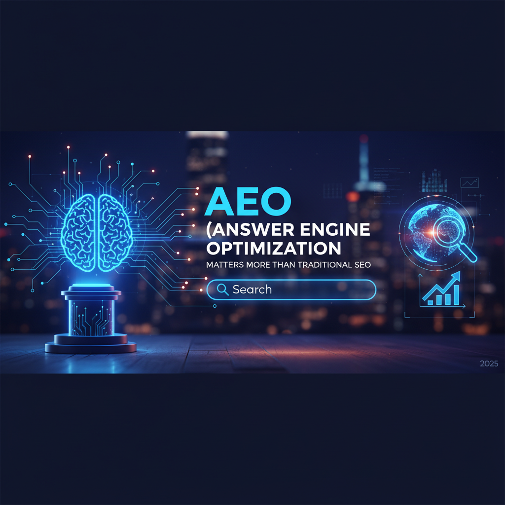 AEO Answer Engine Optimization 2025: Future SEO, Search Results, AI Answers, Content Strategy.