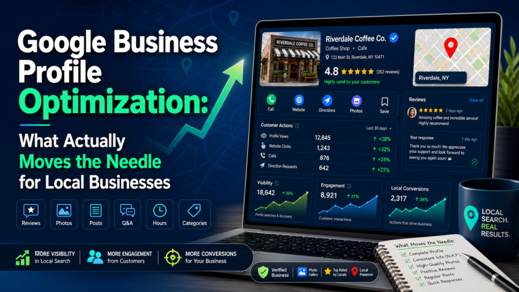 Google Business optimization tips for local businesses.