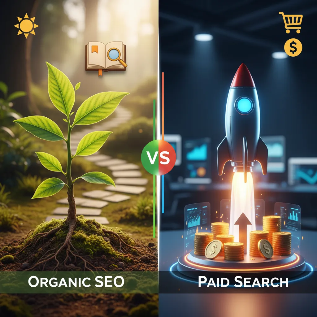 What Is the Difference Between Organic SEO and Paid Search?
