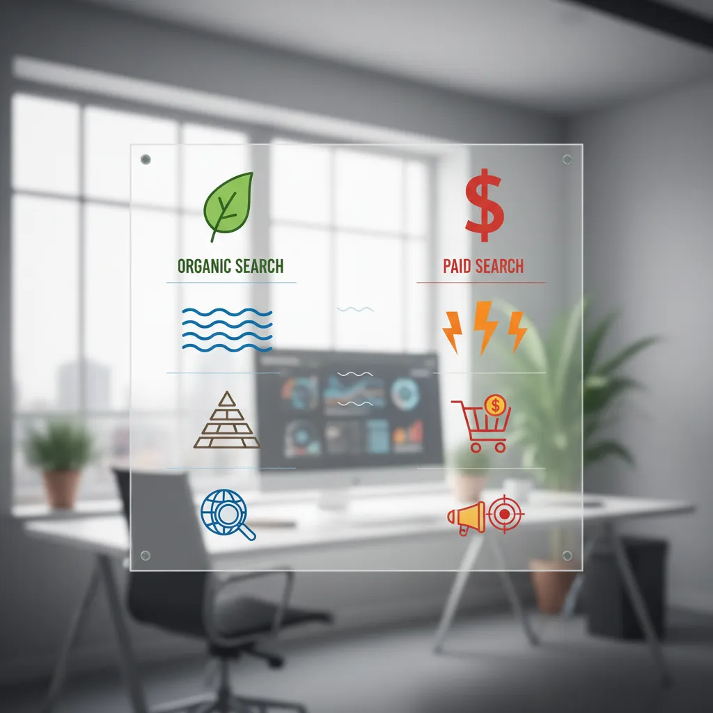 Organic vs Paid Search: Feature Comparison Table